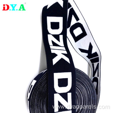 Soft Durable Jacquard Elastic Band With Custom Logo